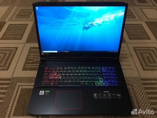 Acer nitro 5 - 17.3 на i5, RTX3060