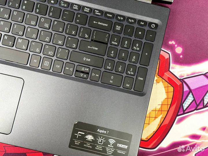 Acer Aspire 7 GTX1650 Ryzen 5 5500U 16GB 500GB SSD