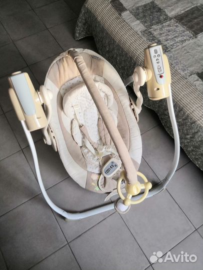 Детские электронные качели для новорожденных