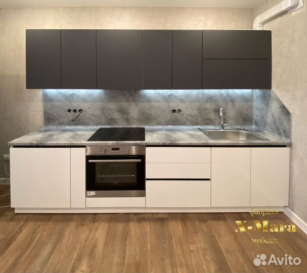 Кухонный гарнитур под заказ, прямой