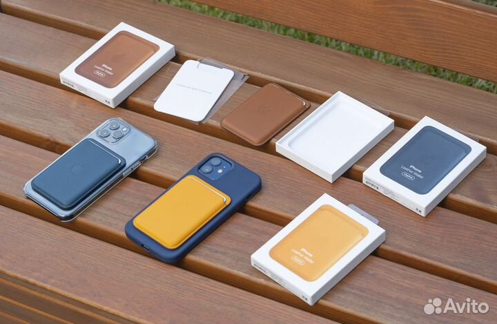 Кошельки Leather Wallet Case для iPhone