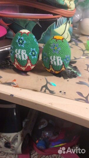 Яйцо пасхальное ручная работа