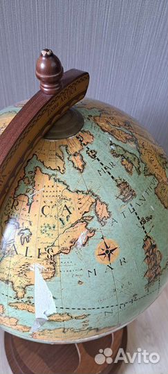 Глобус бар напольный, высота 102см, сфера 40 см