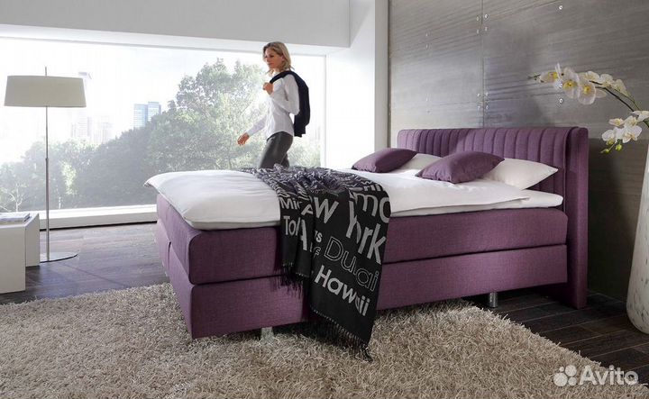 Кровати-боксы для апартаментов с системой хранения