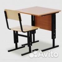 Школьный стул, парта