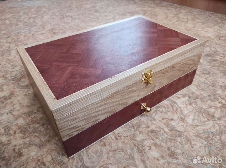 Шкатулка для хранения опасных бритв (40 штук)