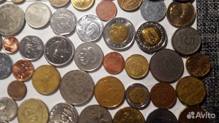 Иностранные монеты экзотика