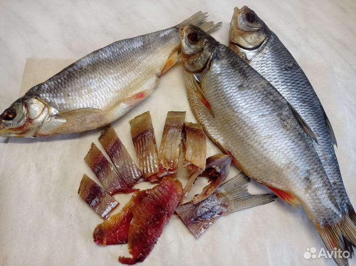 Жерех вяленый, Язь вяленый, залом Каспийский