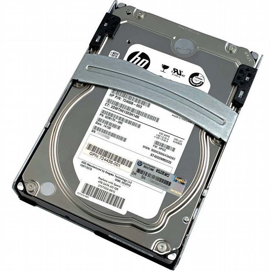 [734384-B21] Жесткий Диск Hp 4tb 7200 Sata3.5" Hdd 734384-B21