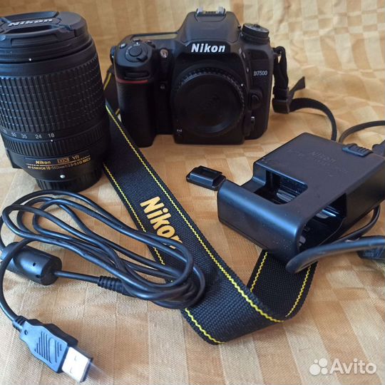 Зеркальный фотоаппарат nikon D7500