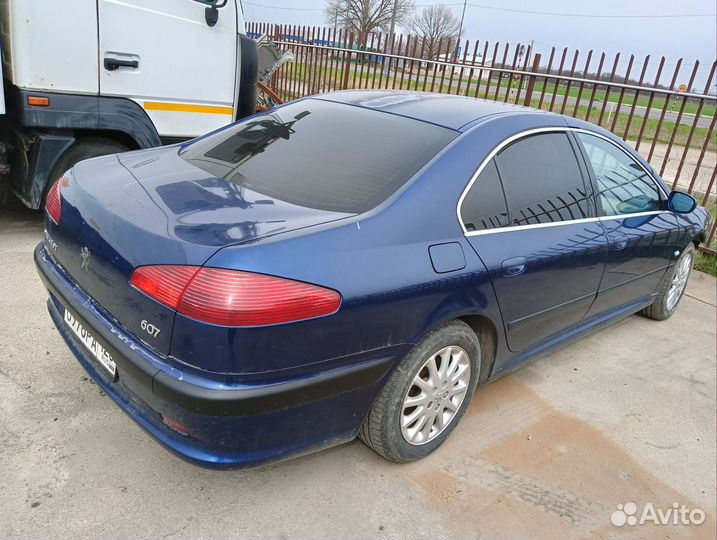 Разбор peugeot 607