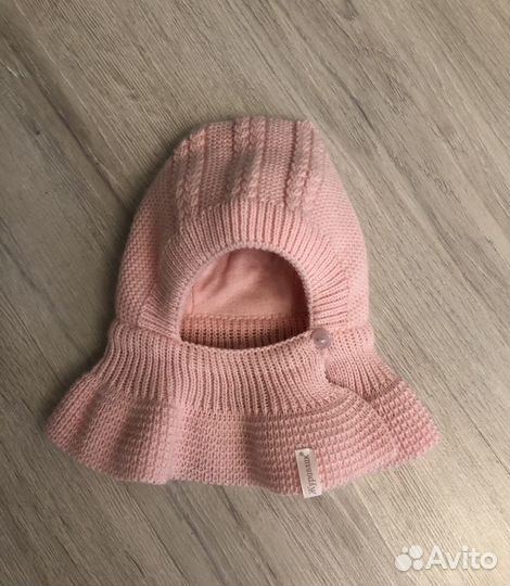 Шапка шлем Журавлик для девочки новая