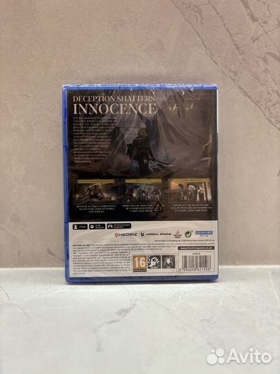 Диск Lies of P игра ps5