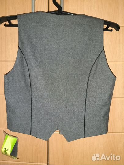 Жилет д/д 158 серый Смена