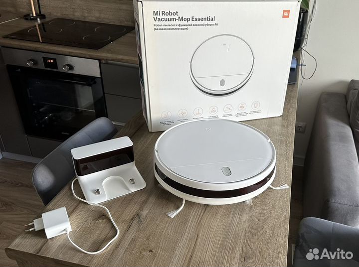 Робот пылесос xiaomi mi robot vacuum mop essential