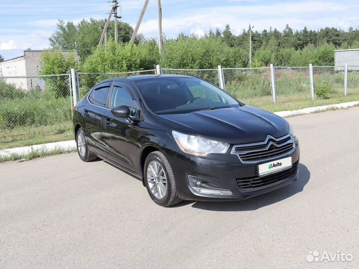 Citroen C4 1.6 AT, 2016, 186 600 км