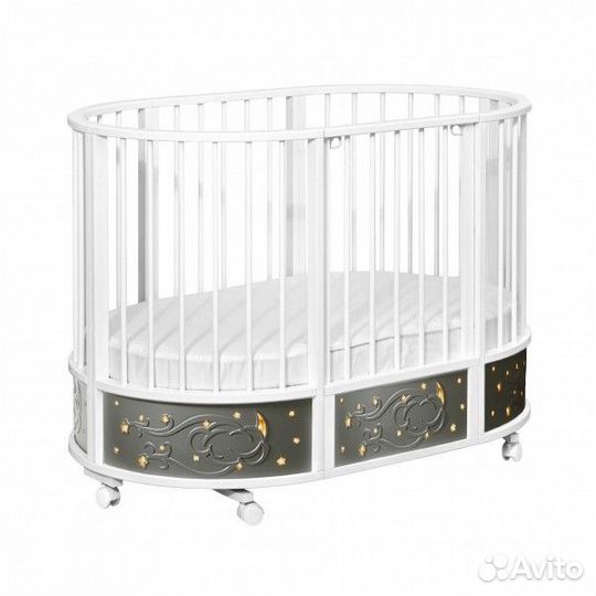 Круглая кроватка EVA 