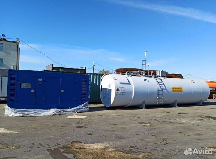 Контейнерная АЗС для нужд предприятия