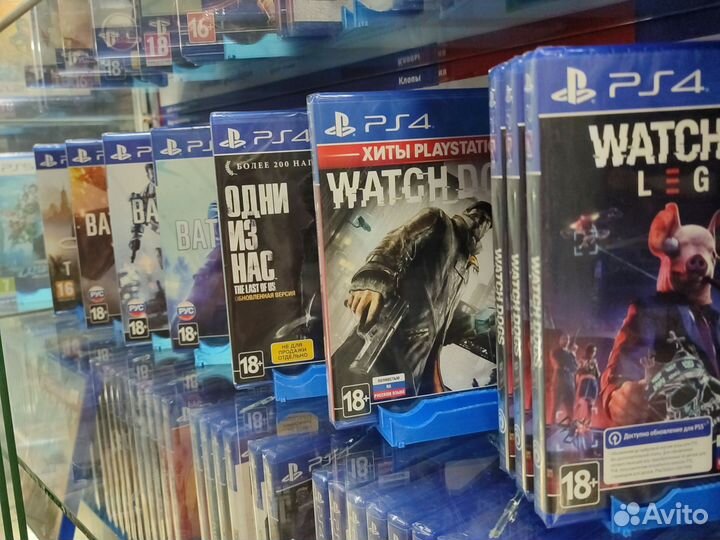 Игры, диски PlayStation 4, лицензия