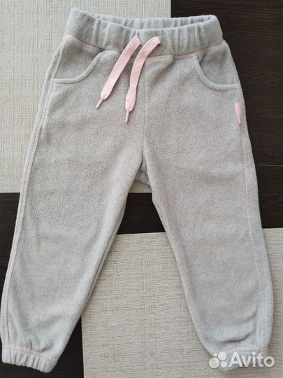 Флисовые штаны для девочки