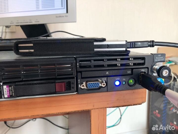 Сервер HP ProLiant DL360 G7/X5670x2 /64Gb /600GBx4
