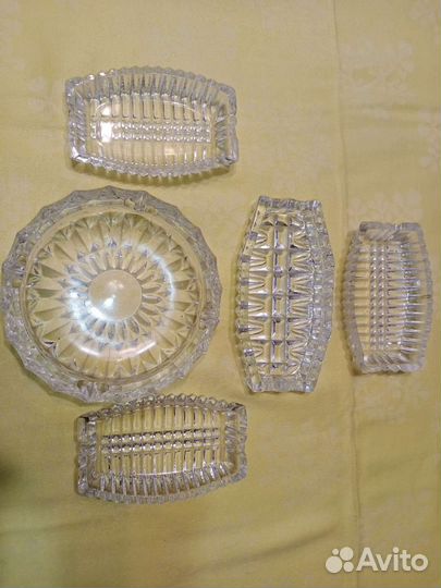 Пепельница хрустальная СССР