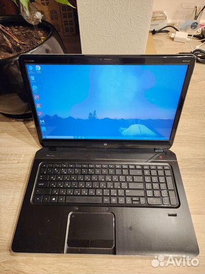 HP dv7 Envy, core i7, 16gb, SSD, GT630M, 17