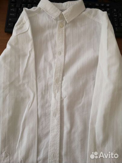 Рубашки на мальчика 128-134