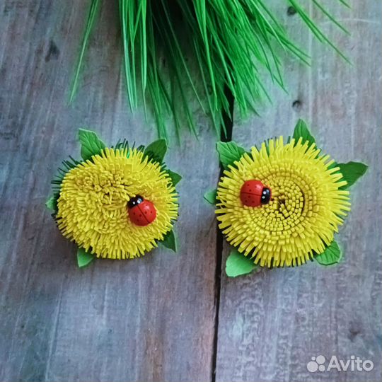 Резинки для волос ручной работы