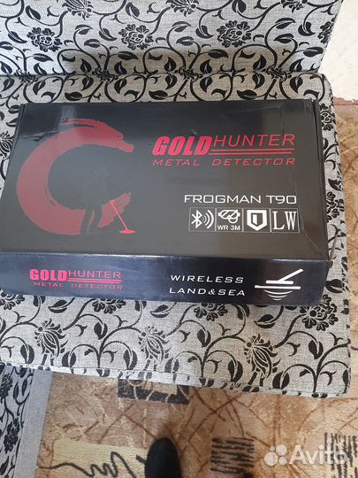 Метолоикатель gold hunter frogman T-90