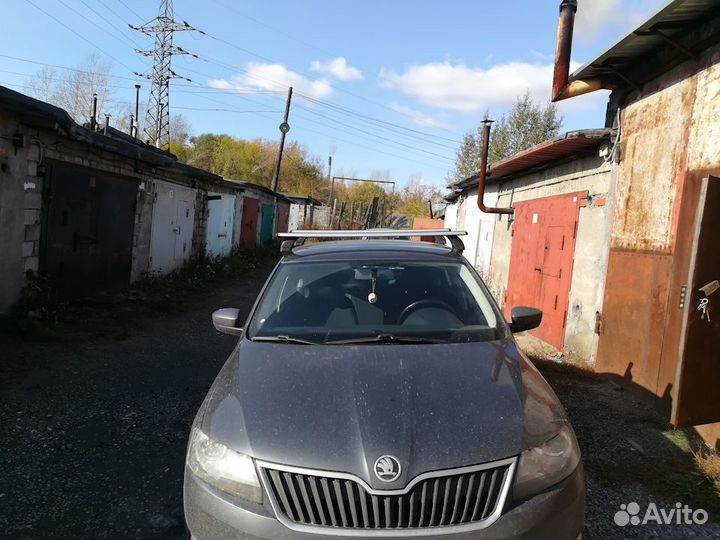 Багажник Атлант на Шкоду Рапид