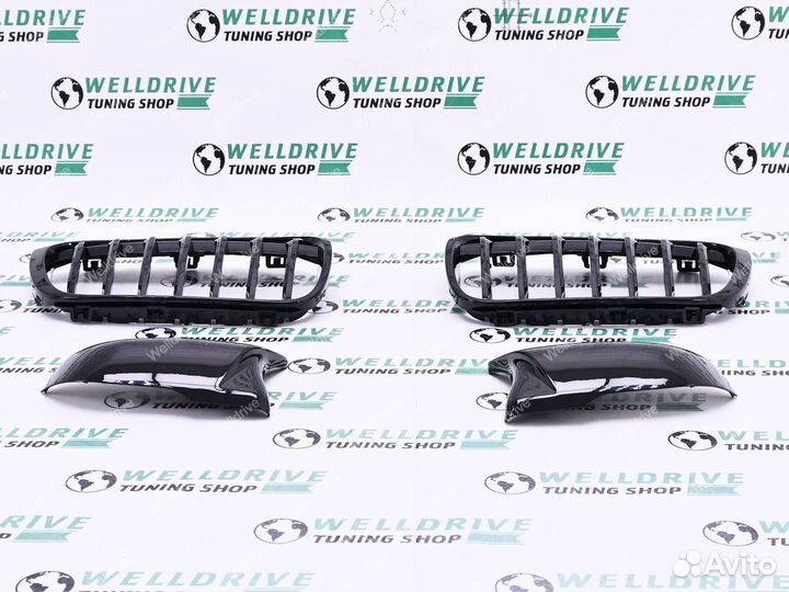 Решетка BMW X1 F48 pre lci крышки зеркал