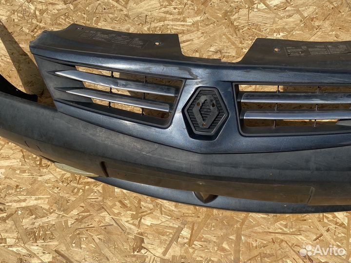 Бампер передний Renault logan 1