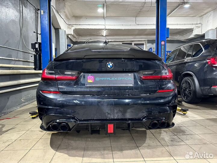 Диффузор / элероны / насадки для BMW G20