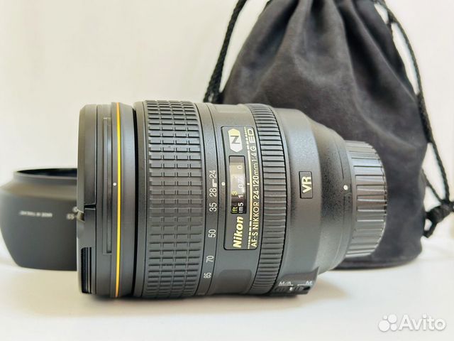 Nikon 24 120mm f4 G ED VR AF-S nikkor как новый