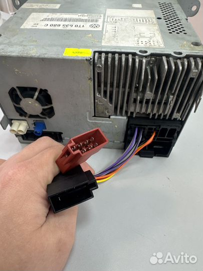 Магнитола volkswagen passat b6