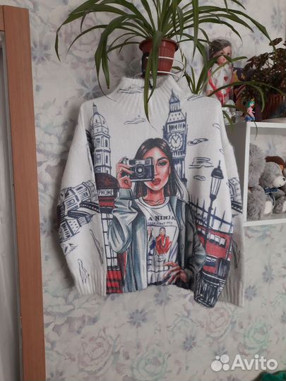 Свитер пушистик