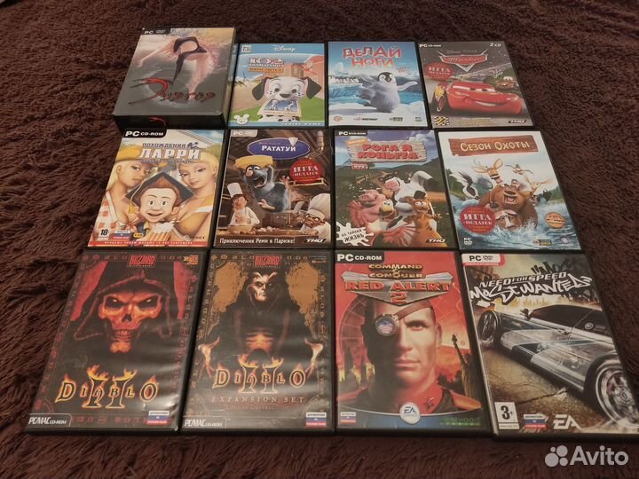 Компьютерные игры в DVD-Box