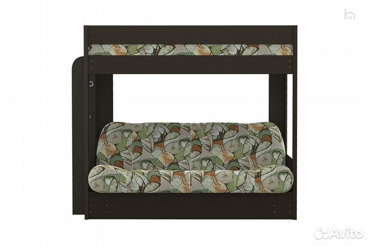 Прямой диван - кровать двухъярусный км.009.01-31-0