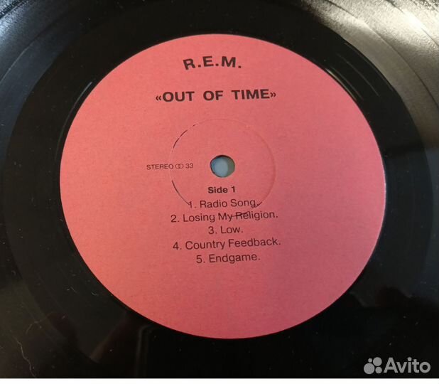 R.E.M. rem out of time винил BRS