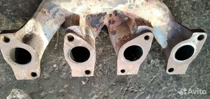 Выпускной коллектор кадет, вектра а