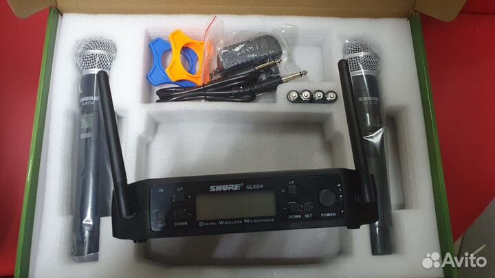 Радиомикрофоны Shure glxd 4 beta 58 новые