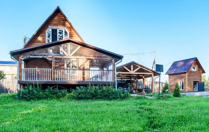 Дом 110 м² на участке 15 сот.