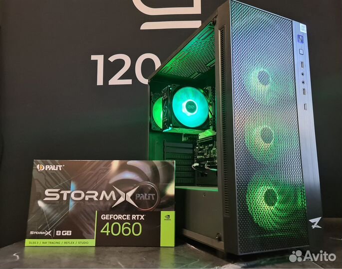 Игровая сборка intel Core i5, RTX 4060 stormx 8GB