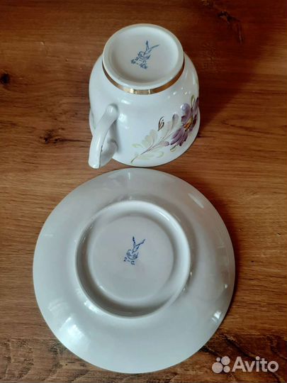 Чайная пара Кремгэс УССР большая