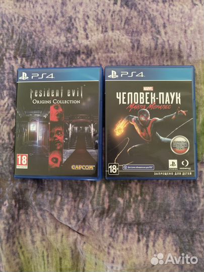 Игры ps4,Miles Morales Spider Man,Resident evil