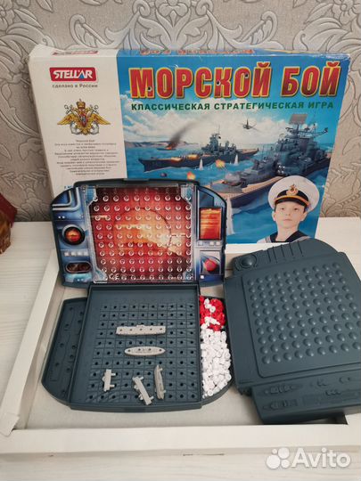 Игра настольная морской бой
