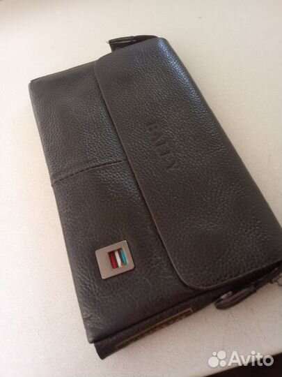 Барсетка кожаная мужская Bally новая