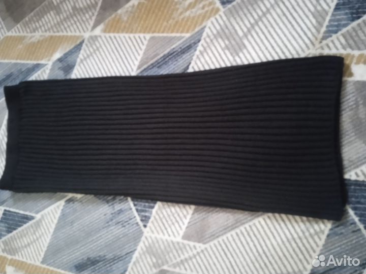 Длинная теплая юбка 48