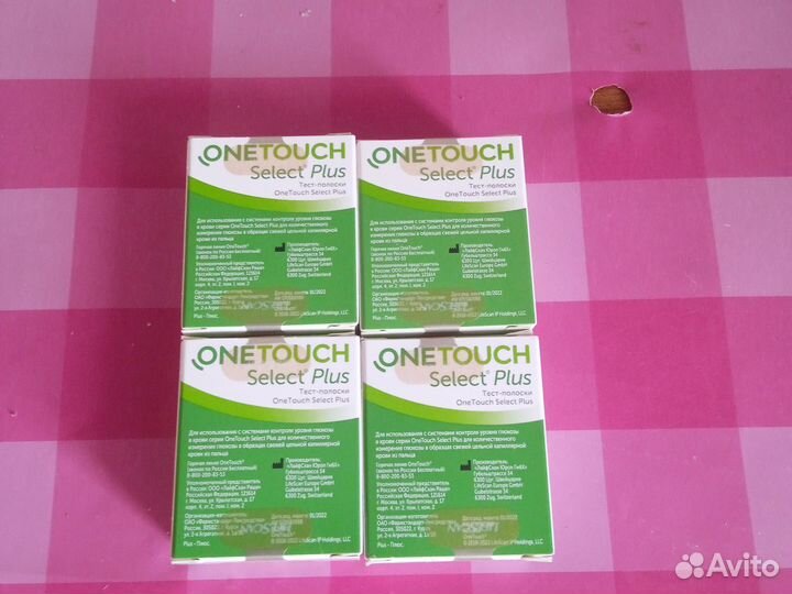 Тест полоски one touch select plus